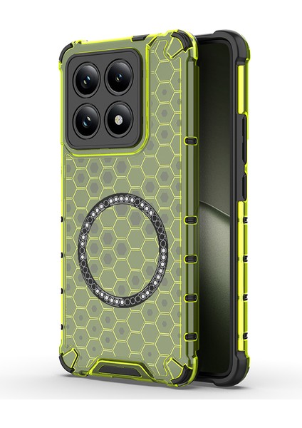 Xiaomi 14T Tasarım Tpu+Pc Telefon Kılıfı Magsafe ile Uyumlu (Yurt Dışından)