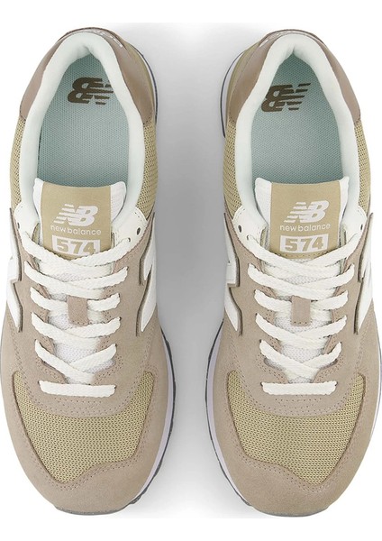 574 Unisex Bej Spor Ayakkabı