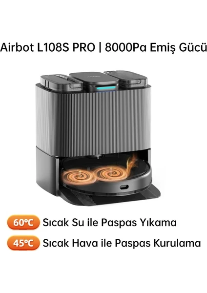 L108S Pro Ulta Akıllı Robot Süpürge