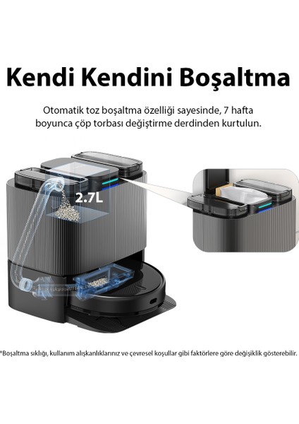 L108S Pro Ulta Akıllı Robot Süpürge