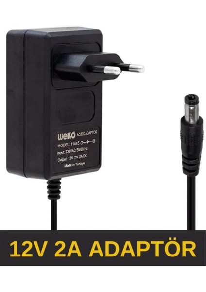 12V 2A Adaptör