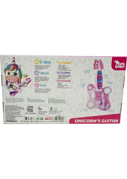 Oyuncak Gitar Işıklı Müzikli Büyük Boy 41 cm modelleri