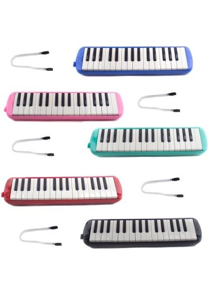 32 Tuşlu Melodika Bez Çantalı-Yeşil