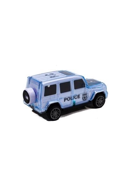Oyuncak Polis Arabası Mercedes G Işıklı Sesli Sürtmeli 14 cm modelleri