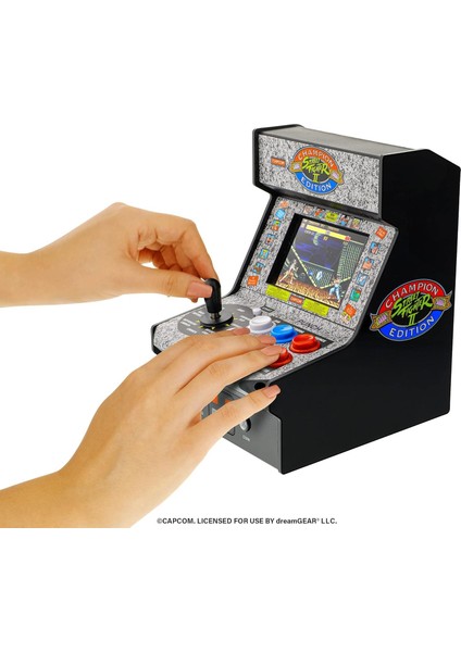 Street Fighter Iı Mini Arcade Makinesi