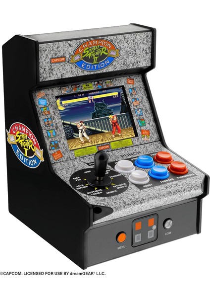 Street Fighter Iı Mini Arcade Makinesi