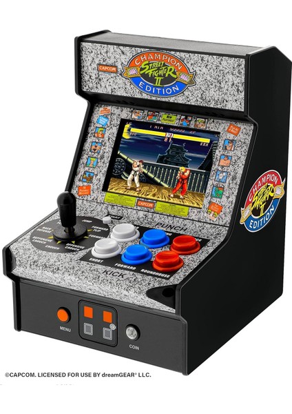 Street Fighter Iı Mini Arcade Makinesi