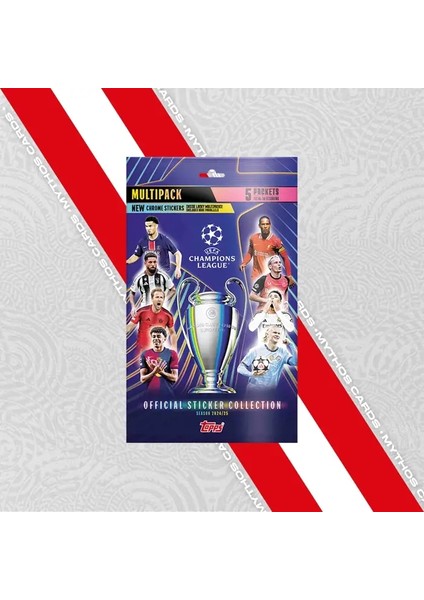 Topps 2025 Uefa Şampiyonlar Ligi Sticker - Multipack