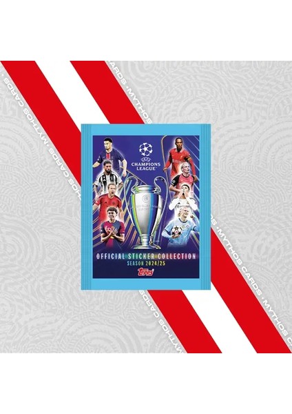 Topps 2025 Uefa Şampiyonlar Ligi Sticker - Paket