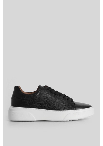 Tommy Günlük Erkek Deri Sneaker Ayakkabı