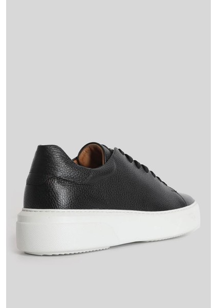 Tommy Günlük Erkek Deri Sneaker Ayakkabı
