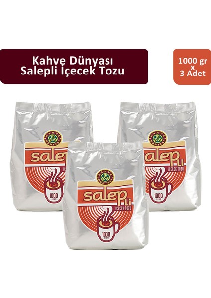 Salep 1000 gr x 3 Adet