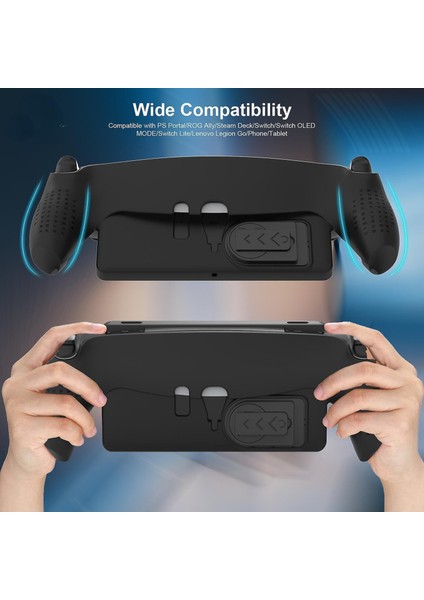 Ps5 Portal Case Premium Kickstand Playstation Portal Uyumlu Grip Stand Siyah modelleri