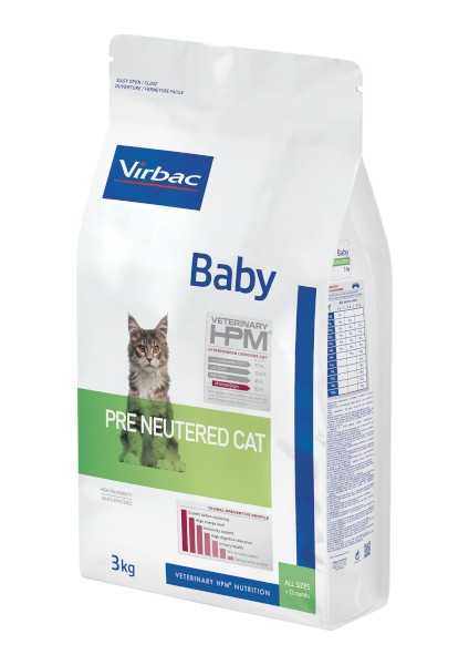 Baby Pre Neutered Kuru Kedi Maması 3 kg