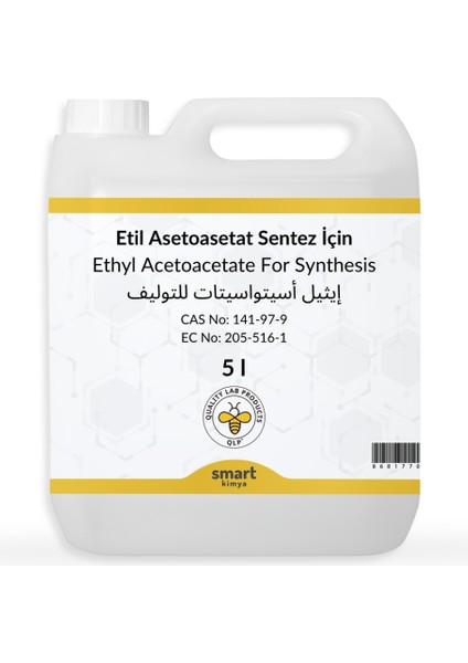 Etil Asetoasetat Sentez Için 5 Litre