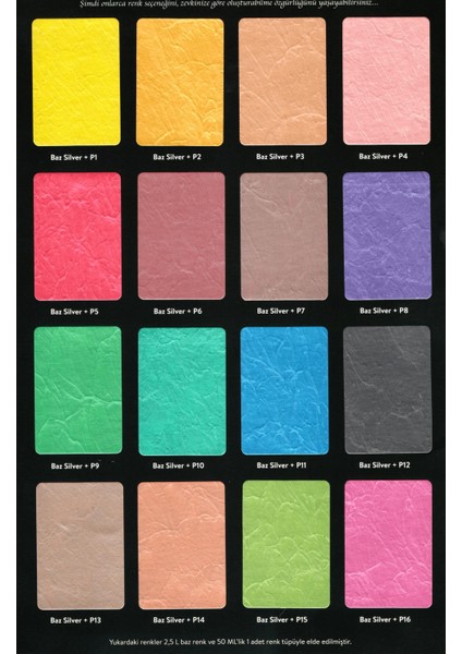 Duvart Sedefli Dekoratif Duvar Boyası - Gp4 Açık Pembe - 0.75 Lt.