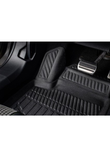 Volkswagen Tiguan 2025 Model Alt Bagaj Havuzu+4d Araca Özel Havuzlu Paspas Takımıı Prqx