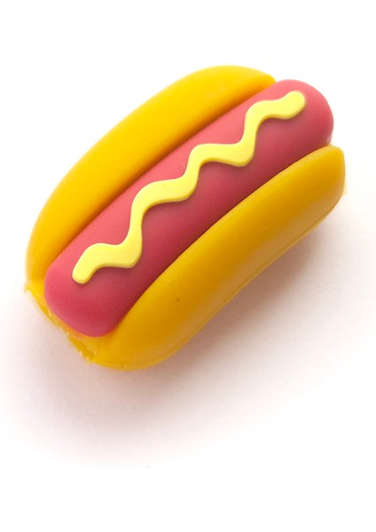 Şarj Kablosu Kablo Ucu Koruyucu Koruma Bükülme Kırılma Engelleyici Figür Hot Dog