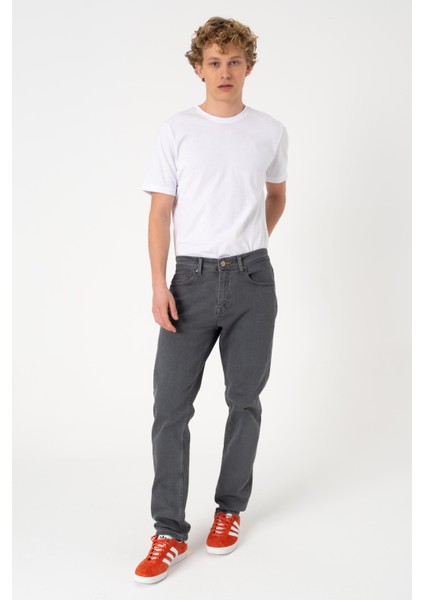 Classıc Grey Jean Pantolon