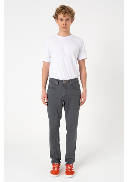 Classıc Grey Jean Pantolon