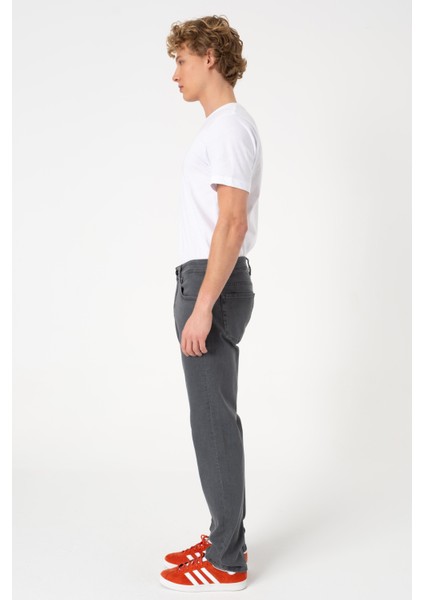 Classıc Grey Jean Pantolon