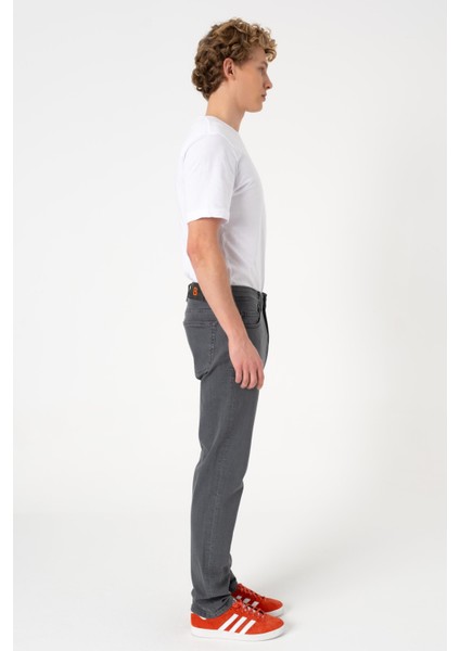 Classıc Grey Jean Pantolon