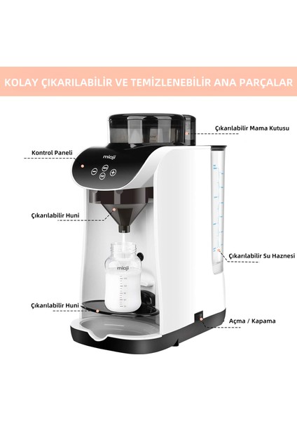 Baby 10 Pro Formula Pro Advanced Otomatik Bebek Mama Hazırlama Mama Yapma Makinesi