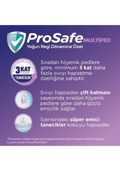 Mesane & Lohusa Pedi L-Büyük Yoğun 60 Adet (6pk*10)