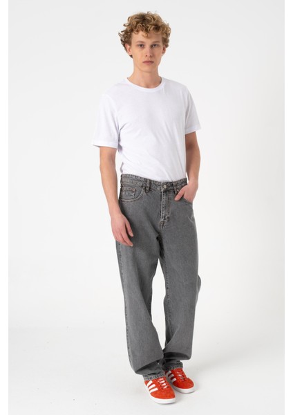 Oldstar Grey Jean Pantolon