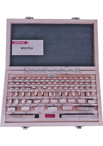 280-5158 81 Adet Karbür Blok Mastar Seti