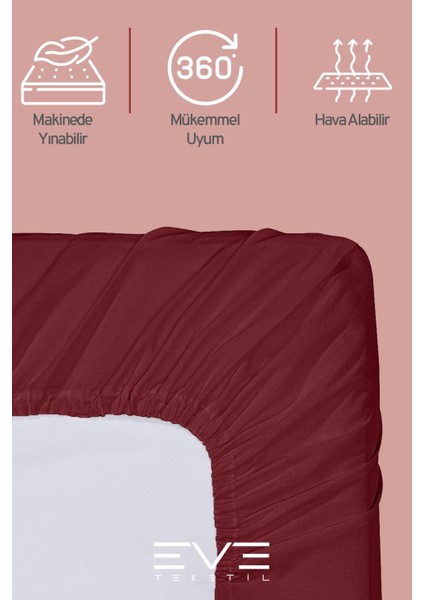 Doğal Pamuk Çift Kişilik Rainforce Kumaş Lastikli Çarşaf modelleri