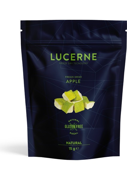 Lucerne Dondurularak Kurutulmuş Elma 15 gr