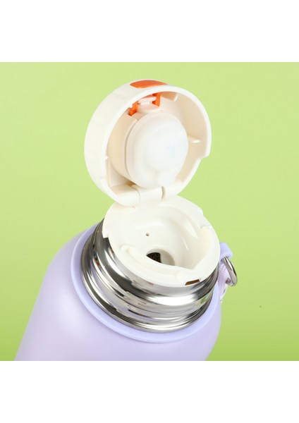 316 Paslanmaz Çelik Yalıtımlı Kupa Açık Taşınabilir Kompakt Termos 450ML (Yurt Dışından)