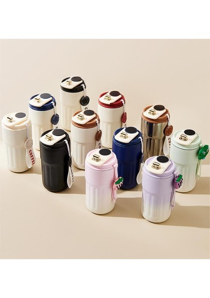 LED Ekran Akıllı Sıcaklık Göstergesi 316 Paslanmaz Çelik Kahve Fincanı 450ML (Yurt Dışından)