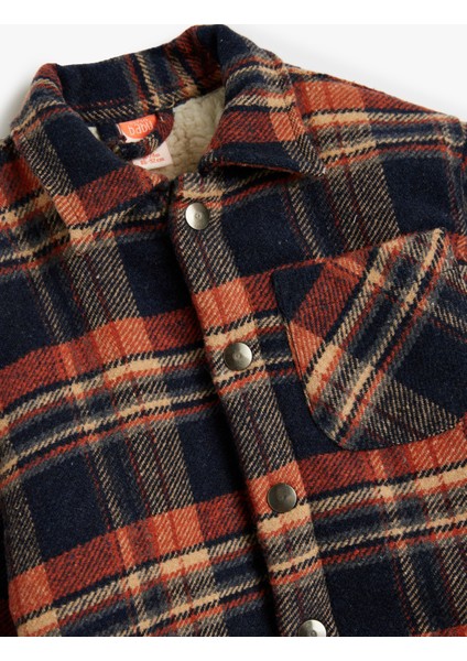 Uzun Kollu Cep Detaylı Oduncu Gömleği fırsatları