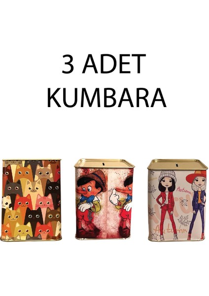 3 Çeşit Kumbara, Ilkokul, Anaokulu Çocuk Hediyeleri, Yetişkin Hediye