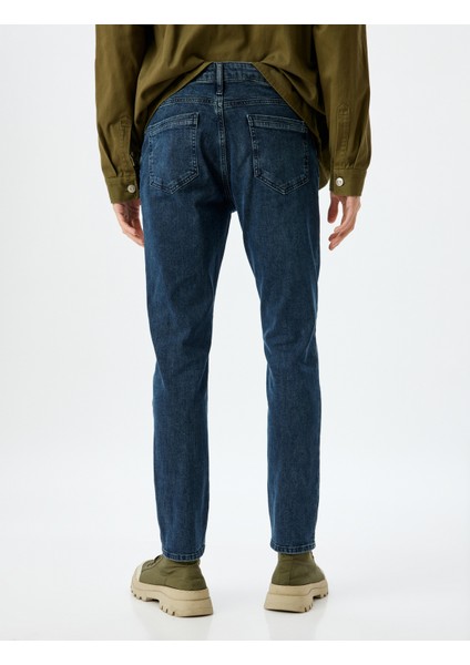 Slim Fit Kot Pantolon - Brad Jean
