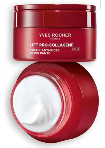 Gündüz Kremi-Dolgunlaştırıcı Bitkisel Kolajen ve Hyaluronik Bakım/ Lift Pro Collagene