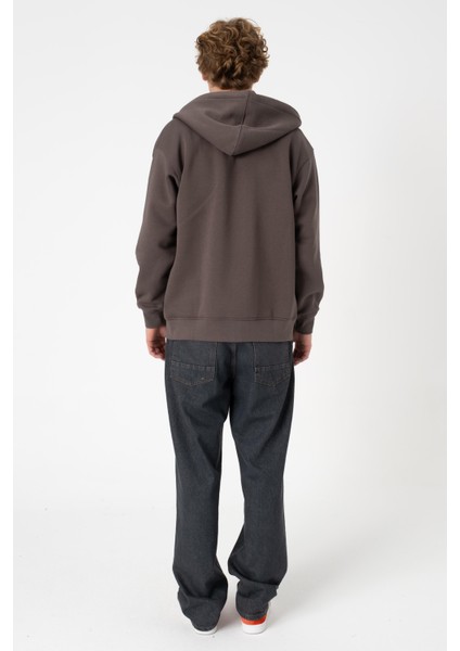 Sw Kapüşonlu Füme Şardonlu Hırka modelleri