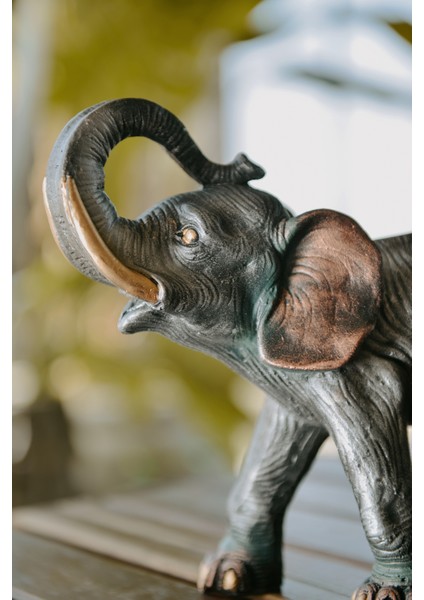 Dekoratif Büyük Boy Fil Figürü Biblo fiyatları