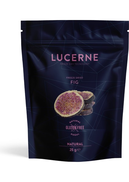 Lucerne Dondurularak Kurutulmuş Incir 25 gr