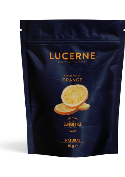 Lucerne Dondurularak Kurutulmuş Portakal 15 gr