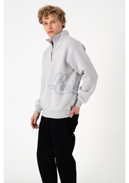 Sw Yarım Fermuar Taş Işlemeli Şardonlu Sweatshirt fiyatları