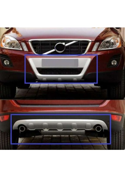 Volvo XC60 Uyumlu 2009 2013 Ön Arka Koruma Difüzör Parça