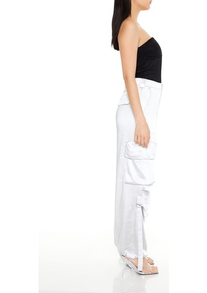 Saten Kargo Pantolon