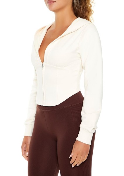 Active Fermuarlı Hoodie