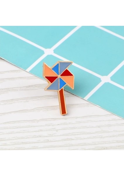 Yel Değirmeni Eğlenceli Oyunlar Emaye Pimleri Sevimli Balon Palyaço Rubiks Küp Origami Vinç Çocuk Arkadaşlar Broş Kostüm Yaka Pin Rozeti Moda Takı (Yurt Dışından)