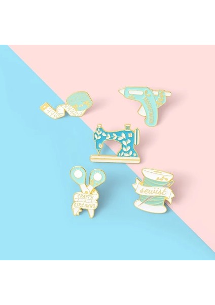 XZ0868 Sihirli Kitaplar Cetvel Metal Emaye Broş Yaratıcı Yün Tükenmez Kalem Makas Rozet Pin Sevimli Trendy Kostüm Takı Aksesuarları Yapmak (Yurt Dışından) indirimleri