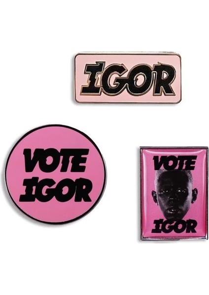 Stil 1 Rap Albümü Yaratıcı Oy Igor Emaye Pimleri Rock Grubu Rozetleri Yaka Iğnesi Fan Takı Hediyeler Elbise Çanta Aksesuarları (Yurt Dışından) fiyatları