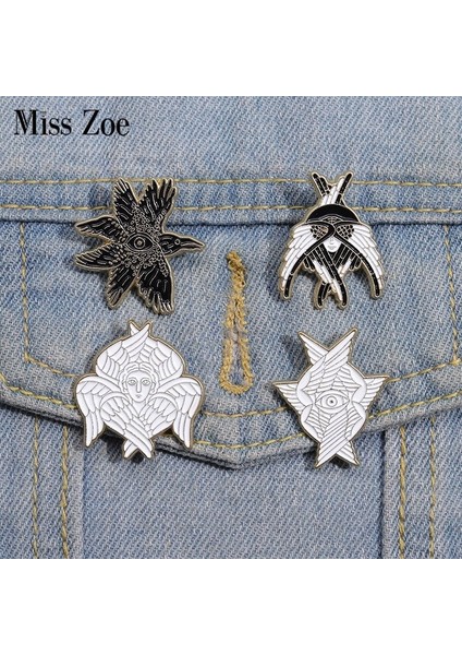 Stil 16 Seraph Yaka Emaye Pimleri Saf Melek Kanatları Kostüm Broş Beyaz Melek Rozetleri Karikatür Komik Takı Hediye Çocuklar Arkadaşlar Için (Yurt Dışından) fiyatları